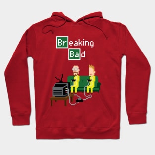 Heisenberg pixel art Hoodie